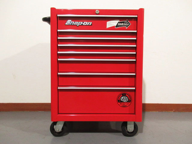 Snap-on スナップオン ロールキャブ KRA4008EK 8段 レッド 赤 ツールボックス 工具箱