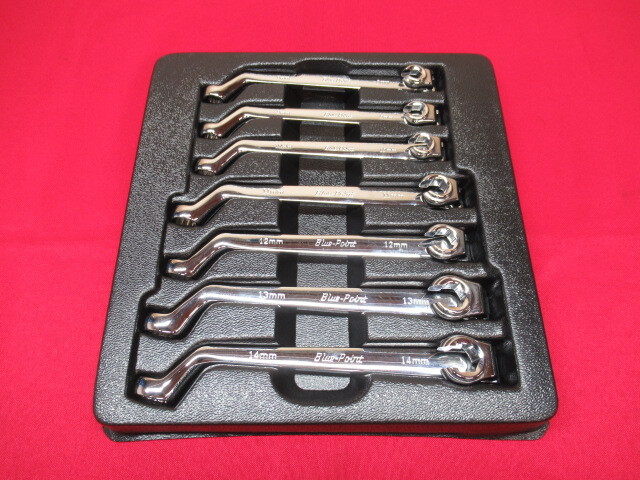 Blue-Point ブルーポイント フレックスフレアナットレンチ BPRXOM 8～14mm 7本セット レンチ ハンドツール 工具