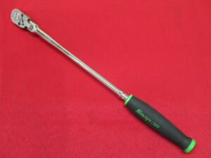 Snap-on スナップオン エキストラロングフレックスラチェット THLLF72 ソフトグリップ グリーン ハンドツール 工具