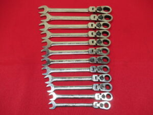 Blue-Point ブルーポイント フレックスヘッド コンビネーションレンチ BOERMF 8～19mm 12本セット レンチ ハンドツール 工具