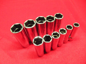 旧ロゴあり Snap-on スナップオン 六角ディープソケット 11点 SFSM 19 18 17 16 15 14 13 12 11 10 9 工具