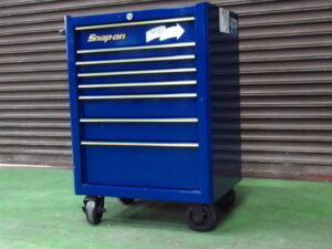 snap-on スナップオン KRA4008EKPGW 工具箱 ロールキャブ ブルー 鍵1本
